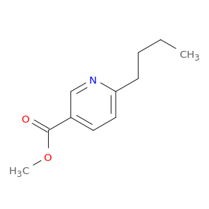 3-Pyridinecarboxylic acid, 6-butyl-, methyl ester
