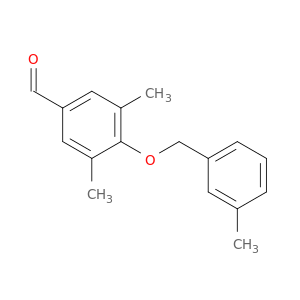 3,5-Dimethyl-4-[(3-methylphenyl)methoxy]benzaldehyde