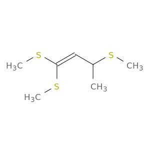 1-Butene, 1,1,3-tris(methylthio)-