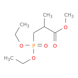 Propanoic acid, 3-(diethoxyphosphinyl)-2-methyl-, methyl ester