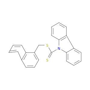 9H-Carbazole-9-carbodithioic acid, 1-naphthalenylmethyl ester