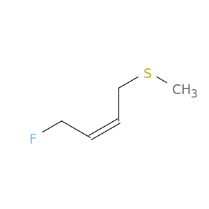 2-Butene, 1-fluoro-4-(methylthio)-, (Z)-