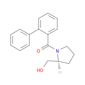 2-Pyrrolidinemethanol, 1-([1,1'-biphenyl]-2-ylcarbonyl)-, (S)-
