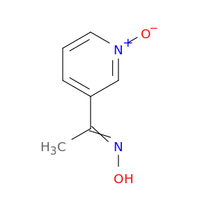 Ethanone, 1-(1-oxido-3-pyridinyl)-, oxime