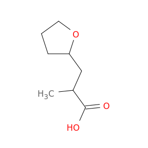2-Methyl-3-(oxolan-2-yl)propanoic acid