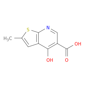 Thieno[2,3-b]pyridine-5-carboxylic acid, 4-hydroxy-2-methyl-