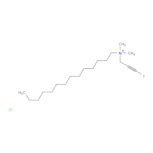 1-Tetradecanaminium, N-(3-iodo-2-propynyl)-N,N-dimethyl-, chloride