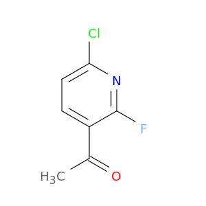 1-(6-Chloro-2-fluoropyridin-3-yl)ethanone