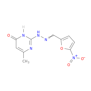 5-硝基-2-糠醛 (4-羟基-6-甲基嘧啶-2-基)-腙