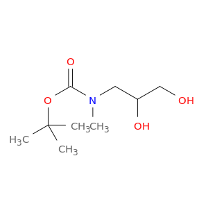 Carbamic acid, (2,3-dihydroxypropyl)methyl-, 1,1-dimethylethyl ester
