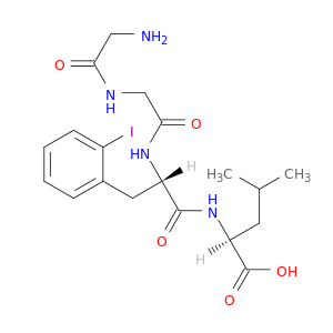 L-Leucine, glycylglycyl-2-iodo-L-phenylalanyl-
