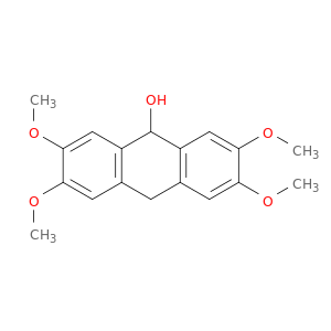 9-Anthracenol, 9,10-dihydro-2,3,6,7-tetramethoxy-