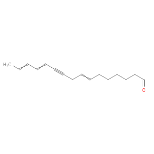 7,12,14-Hexadecatrien-10-ynal
