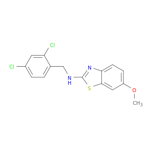 2-Benzothiazolamine,N-[(2,4-dichlorophenyl)methyl]-6-methoxy-