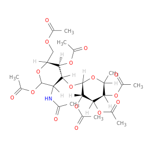 2-Acetamido-2-deoxy-3-O-(α-L-fucopyranosyl)-D-glucopyranose Pentaacetate