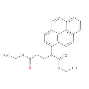 diethyl 2-(pyren-1-yl)pentanedioate