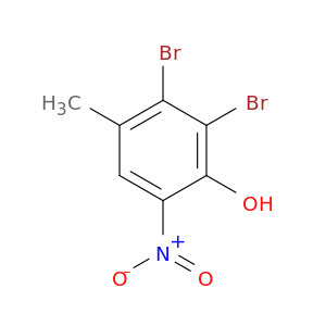 Phenol, 2,3-dibromo-4-methyl-6-nitro-