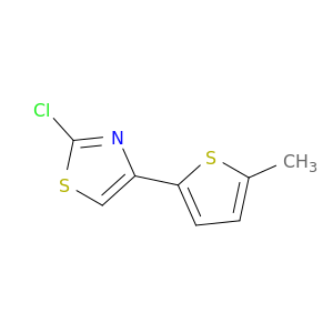 2-chloro-4-(5-methylthiophen-2-yl)-1,3-thiazole