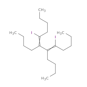 5,7-Dodecadiene, 6,7-dibutyl-5,8-diiodo-