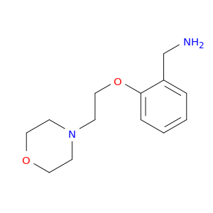 {2-[2-(Morpholin-4-yl)ethoxy]phenyl}methanamine