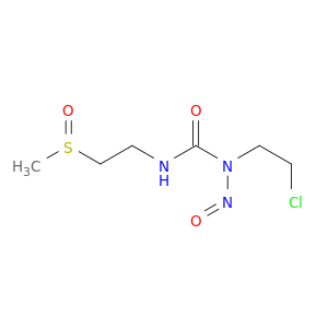 N'-(2-CHLOROETHYL)-N-(2-(METHYLSULFINYL)ETHYL)-N'-NITROSOUREA