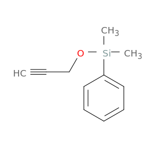 Silane, dimethylphenyl(2-propynyloxy)-