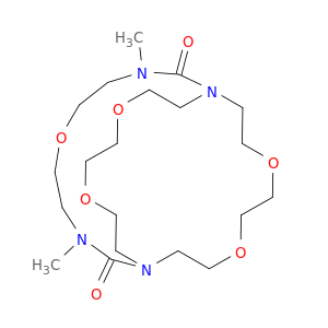 6,14,17,22,25-Pentaoxa-1,3,9,11-tetraazabicyclo[9.8.8]heptacosane-2,10-dione, 3,9-dimethyl-
