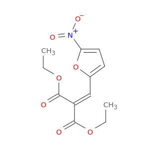 Propanedioic acid,2-[(5-nitro-2-furanyl)methylene]-, 1,3-diethyl ester
