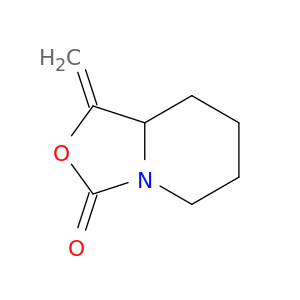 3H-Oxazolo[3,4-a]pyridin-3-one, hexahydro-1-methylene-