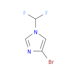 4-溴-1-(二氟甲基)-1H-咪唑