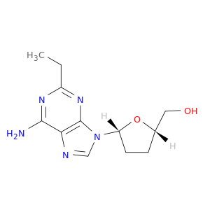 Adenosine,2',3'-dideoxy-2-ethyl- (9CI)