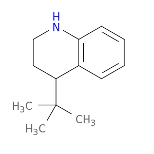 Quinoline, 4-(1,1-dimethylethyl)-1,2,3,4-tetrahydro-