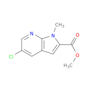 Methyl 5-chloro-1-methyl-1H-pyrrolo[2,3-b]pyridine-2-carboxylate