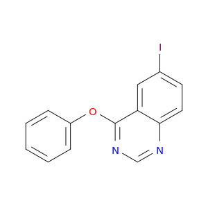 Quinazoline, 6-iodo-4-phenoxy-