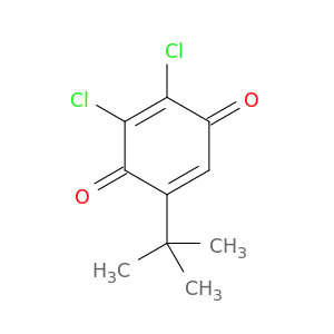 2,5-Cyclohexadiene-1,4-dione,2,3-dichloro-5-(1,1-dimethylethyl)-