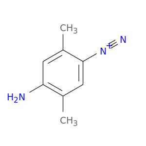 Benzenediazonium, 4-amino-2,5-dimethyl-
