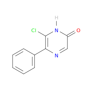 2(1H)-Pyrazinone, 6-chloro-5-phenyl-