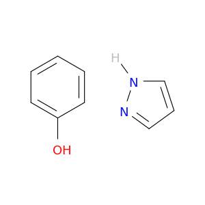 Phenol, compd. with 1H-pyrazole (1:1)