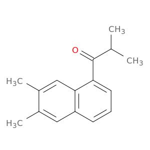 1-Propanone, 1-(6,7-dimethyl-1-naphthalenyl)-2-methyl-