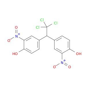 Phenol, 4,4'-(2,2,2-trichloroethylidene)bis[2-nitro-
