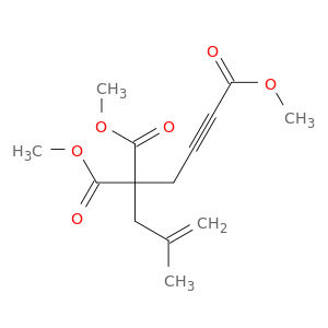 6-Hepten-1-yne-1,4,4-tricarboxylic acid, 6-methyl-, trimethyl ester