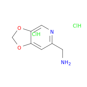 {2H-[1,3]dioxolo[4,5-c]pyridin-6-yl}methanamine Dihydrochloride
