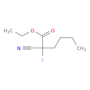 ethyl 2-cyano-2-fluorohexanoate