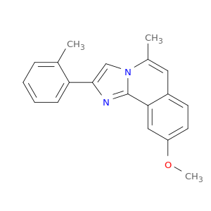 Imidazo[2,1-a]isoquinoline, 9-methoxy-5-methyl-2-(2-methylphenyl)-