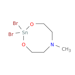 4H-1,3,6,2-Dioxazastannocine, 2,2-dibromotetrahydro-6-methyl-