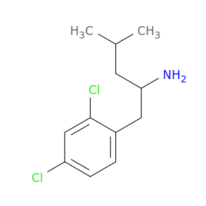 1-(2,4-二氯苯基)-4-甲基戊-2-胺