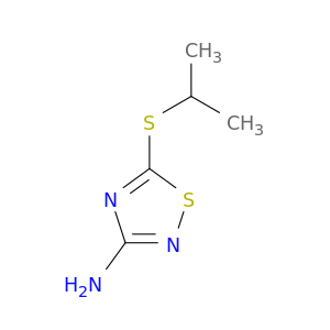 1,2,4-Thiadiazol-3-amine, 5-[(1-methylethyl)thio]-
