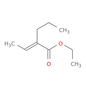 Pentanoic acid, 2-ethylidene-, ethyl ester, (E)-