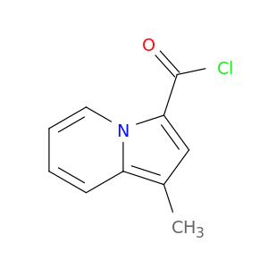 3-Indolizinecarbonylchloride, 1-methyl-