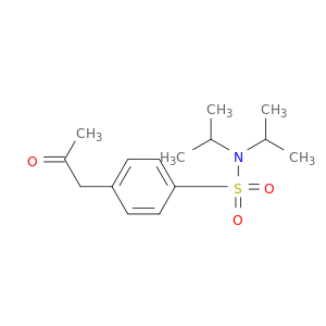 Benzenesulfonamide, N,N-bis(1-methylethyl)-4-(2-oxopropyl)-